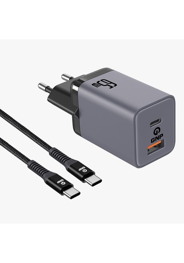 Gnp 65w Type-c To Type-c Kablo Ve Şarj Cihazı Genpa Garantili 1 Adet