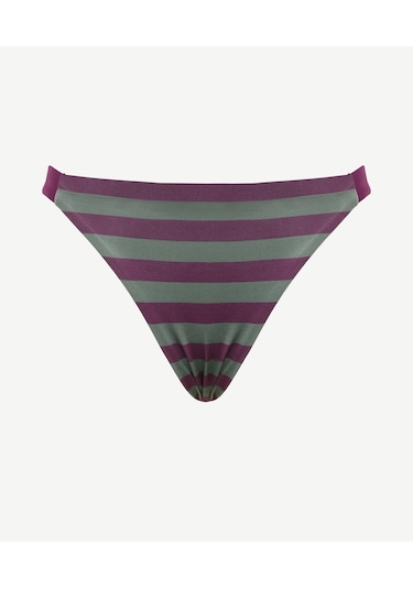 Yargıcı Kontrast Detaylı Bikini Alt 25ykbw1016b 049 Mor