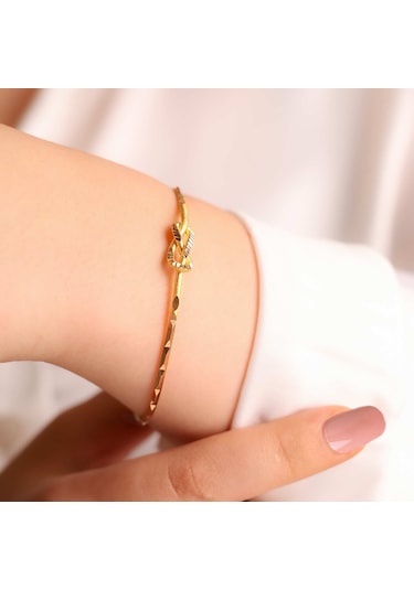 10 Gr 22 Ayar Aşk Düğüm Kesme Bilezik