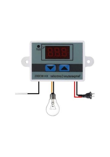 Pazly Smart Xh-w3001 Termostat, Akıllı Dijital Ekran, Akvaryum & Teraryum İçin