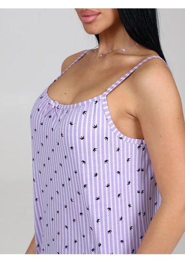 Ivcapriz Pamuklu Büyük Beden Gecelik 300979333 Pembe