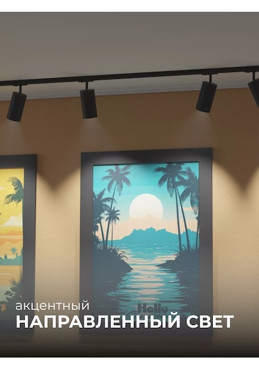 Apeyron Led Raylı Aydınlatma 205331360 Siyah