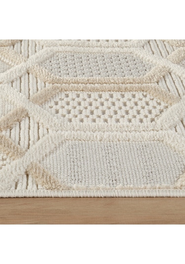 Kaşmir Halı 7/24 Luna Path 160x230 CM Salon Mutfak Halısı Yolluk Kilim