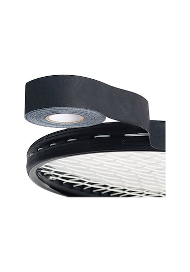 Pros Pro Tenis Raketi Kafa Koruyucu Bant 5 Metre Siyah