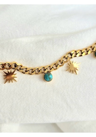 Kutup Yıldızı Model Minimal Çelik Kolye