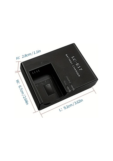 Xuweiwei Canon Lp E17 Pil Eos 750d 760d 800d 200d 77d M3 M5 M6 İçin Lc E17 Ab Fişi Edekoy 1 Set Şarj Cihazı