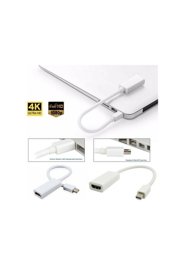 Ancheyn Mini Displayport To Hdmı Çevirici Dönüştürücü Adaptör Kablo 4511