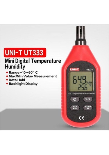 Unı-t Ut 333 Mini Dijital Isı Nem / Termometre Ölçü Aleti Ut333 Ut-333