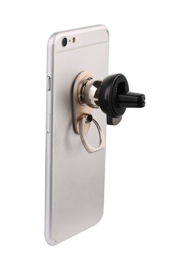 Wisdomselect Rose Golden Araç Montajlı Telefon Tutucu Hava Firar Çıkışı Montaj Standı İphone Uyumlu Rose Golden Için Siyah Yok Havalandırma Japnvı