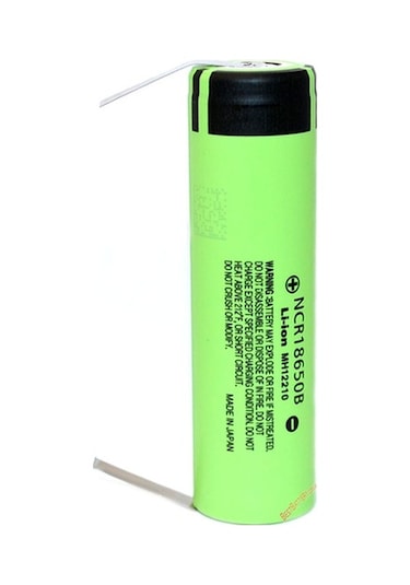 Panasonic Ncr18650b 3.7v 3400mah Puntalı Pil
