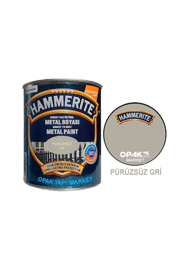 Hammerite Düz Gri 2,5l