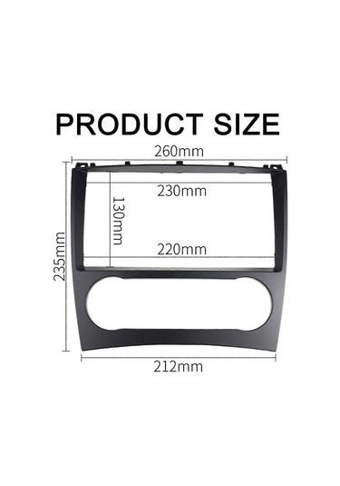 C-serisi W203/w203 İçin 9 İnçlik Araç Şasi Kaplamaları