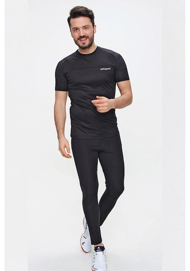 Uhlsport Erkek Günlük T-shirt Shape Siyah