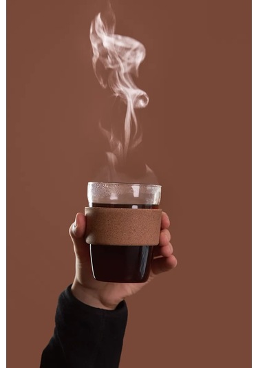 Smart Solutions Kapaklı Kahve Bardağı 350 Ml Cozy Cup 303374772 Beyaz