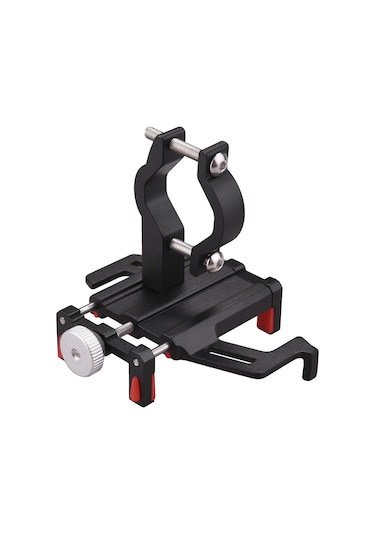 Folinda Alüminyum Bisiklet Telefon Tutucu, Silikon Renkli Parçalar İle Değiştirilebilir, 20-40mm Çubuk Çapı, 55-95mm Telefon Genişliği, Sağlam Tutma Diğer