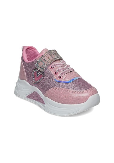 Celira Prj Pembe Simli Kız Çocuk Sneaker Spor Ayakkabı Pembe