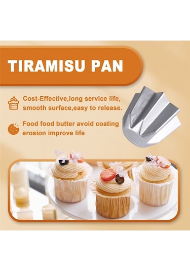 Ulzyvf Pişirme Pandoro Mutfak Kek Kalıp Gümüş Ekmek Çikolata B Araçları Alüminyum Uf Gümüş