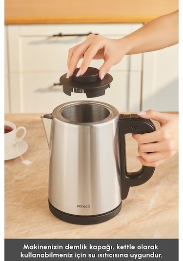 Karaca Tea Break Inox Çelik Su Isıtıcı & Çay Makinesi