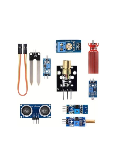 Willowhaven 22 İn 1 Arduino Uyumlu Sensor Seti Ultrasonik Ses Su Sıcaklık Işık Sensörleri