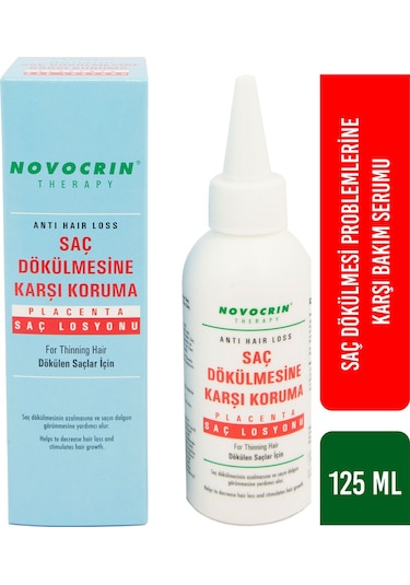 Novocrin Placenta Saç Dökülmelerine Karşı Losyon 125 ML