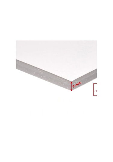 Evenart 70 100 Cm 2 Mm Beyaz Maket Kartonu 3 Adet