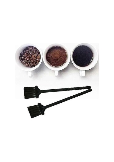 2 Adet Çok Amaçlı Mutfak Fırçası Tıraş Fırçası Temizleme Fırçası Klavye Tozu Siyah Naylon Plastik Küçük Fırça