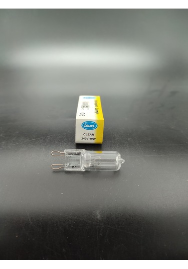 G.9 Halojen Ampul 40 Watt Şeffaf Renkte 5.adetli Paket