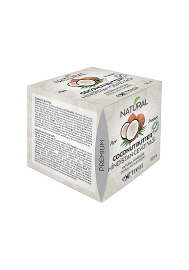 Natural Coconut Oil Hindistan Cevizi Yağı 50 ML