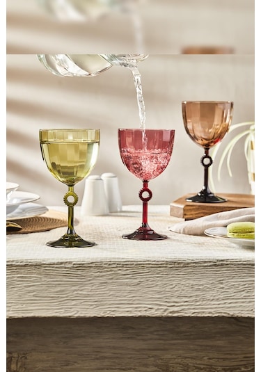 Selka Home Lauren 6'lı Kadeh Seti 280 Ml 001