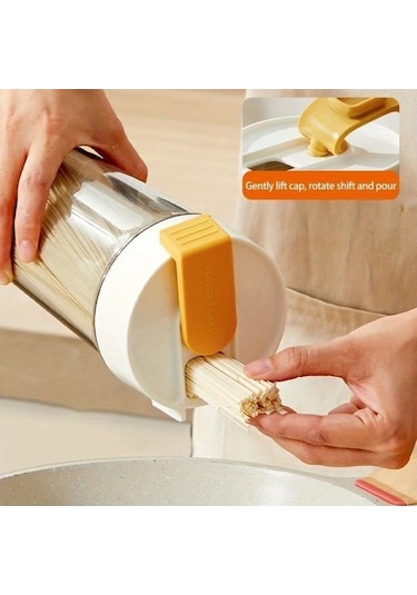 Trendooze 1 Adet Beyaz Sızdırmaz Mikrodalgaya Dayanıklı Noodle Kabı Kapaklı Saklama Seti Beyaz