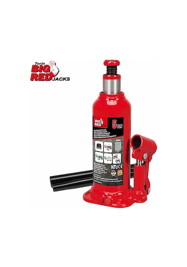 Bigred T90504d Plastik Çantalı Tip 5 Ton Şişe Kriko 5 Ton