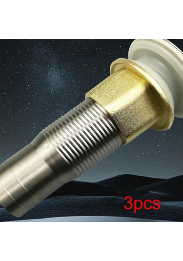 Suntek 3 Parça Lavabo Gider Tıkacı Silikon Conta Sağlam Stil B