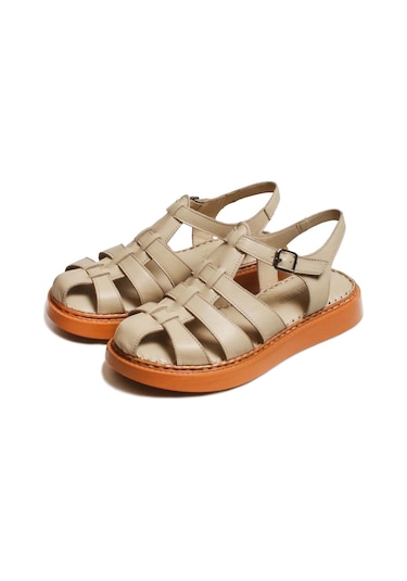 Fast Step Hakiki Deri Kadın Klasik Sandalet 621za880 001