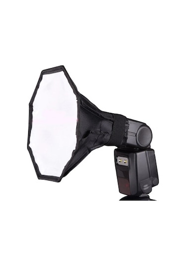 Raypro Tepe Flaşları için 20 CM Sekizgen Octagon Flaş Softbox
