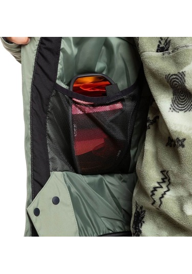 Quıksılver Quiksilver Morton Youth Erkek Çocuk Snowboard Montu Yeşil