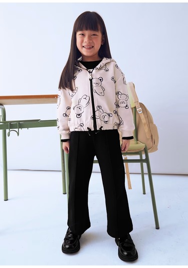 Mayoral Kız Çocuk Eşofman Takımı 4895 Siyah