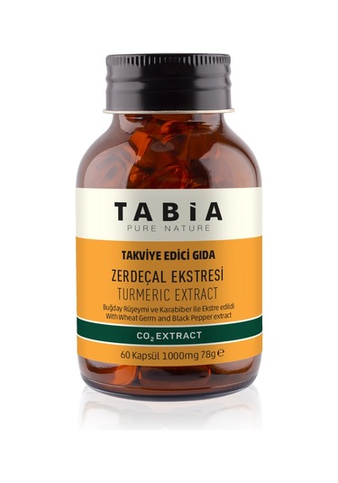 Tabia Zerdeçal Ekstresi 1000 MG 60 Kapsül