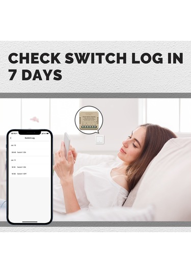 Teltree Tayu Wifi Akıllı Anahtar Modülü Tek Yönlü 16a Metreli - Alexa/google Uyumlu, Zamanlayıcı Ve Uzak Kumanda İle Ev Otomasyonu