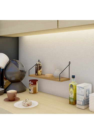 Roomiehome Catchme Mutfak Banyo Yaşam Alanı Duvar Rafı Kitaplık 3'lü Set - 445233612