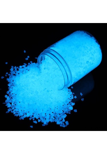 Ximistore9 Mavi Tekrarlayan Işık Emici Parlak Taşlar 1-3cm 100g - Akvaryum, Bahçe, Havuz Dekorasyonu