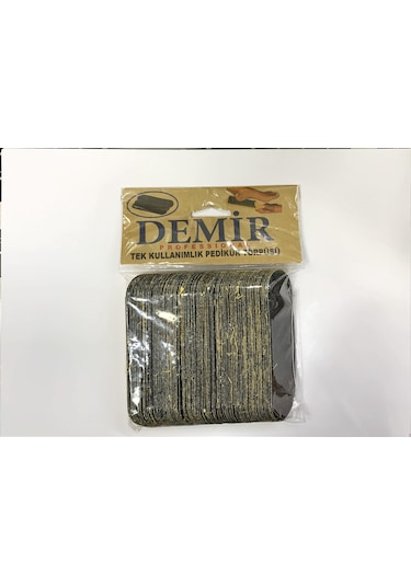 Demir Tek Kullanımlık Pedikür Törpüsü 100'lü