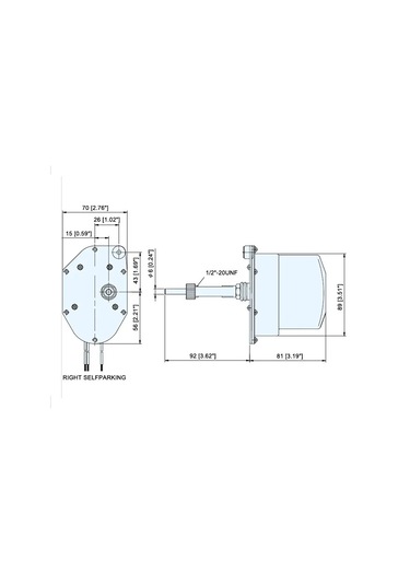 Tmc Silecek Motor Seti 12V 90 Derece