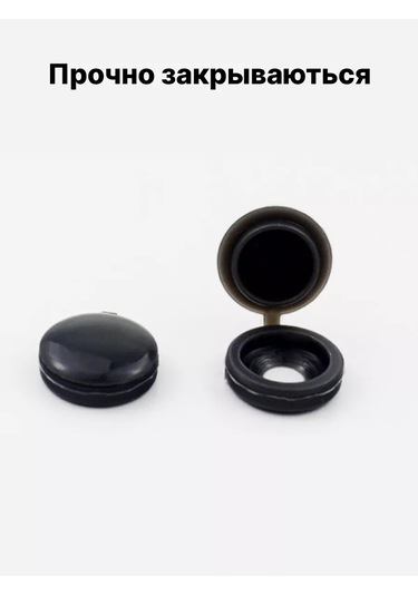 Frıends Company Mobilya Plastik Vida Kapakları 176285587 Siyah