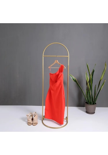 Eskimo Gold Ayaklı Askılık 140 Cm Gold