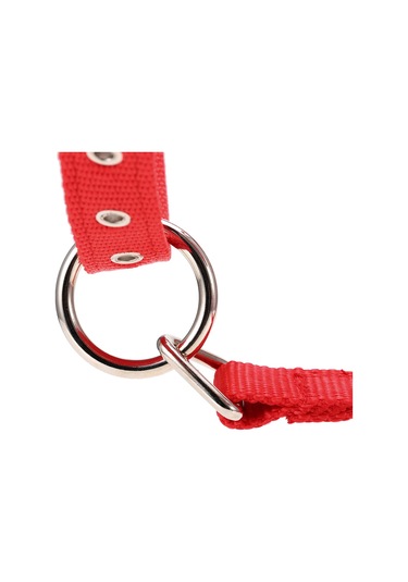 Aubyhe Kırmızı M Boyu At Kepçesi - 6mm Kalın Pp + Nikel Kaplı Demir + Çinko Alaşımlı, Ayarlanabilir Ve Dayanıklı