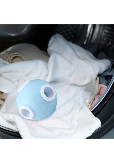 Homyl Çamaşır Lint Filtreleri Için Yeniden Mavi Mavi