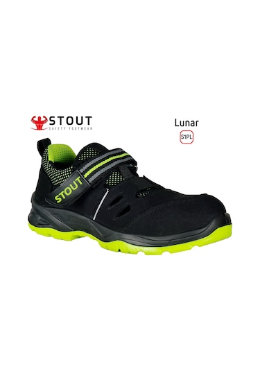 Stout İş Ayakkabısı Kompozit Burunlu Lunar S1p - 36 Siyah
