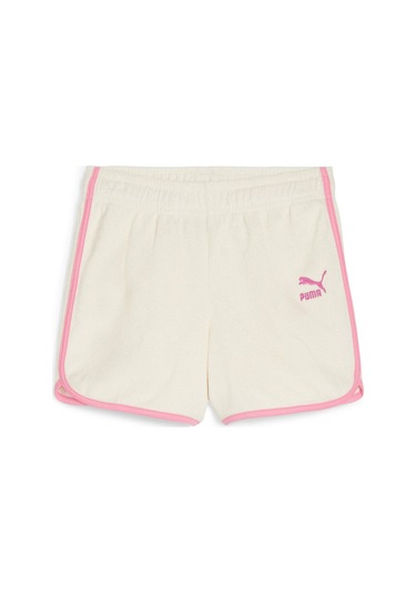 Puma Summer Camp Classıcs Çocuk Şort 62436487 Ekru