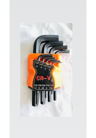 Düz Alyan Anahtar Takımı 9 Parça 180mm