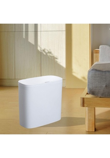 Pazly Suntek Mutfak Kutusu Için Geri Ev Çöp Beyaz Beyaz Banyo Akıllı Gq Beyaz